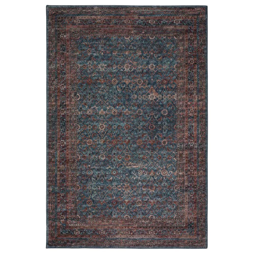 Dalyn Rug Company Jericho Traditional 8" x 10" Navy Indoor/Outdoor Area Rug, , large
