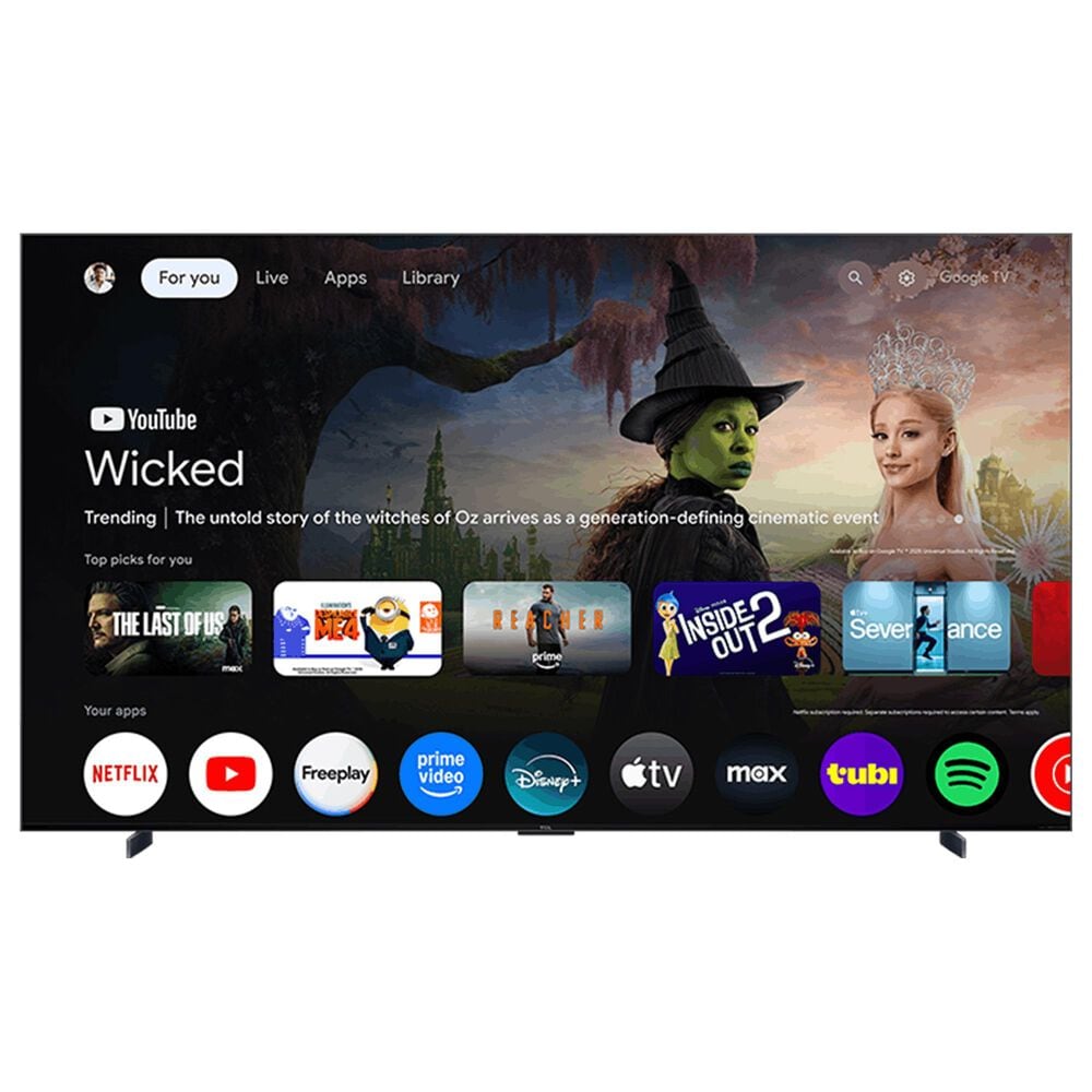 TCL 98" Class QM7L Series SQD-Mini LED 4K UHD HDR - Smart TV with 7.1.4 Channel Soundbar System in Black, , large