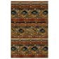Karastan Spice Market Infused Aquamarine 8" x 11" Area Rug, , large