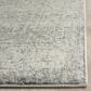 Safavieh Evoke EVK270Z 10" x 14" Silver and Ivory Area Rug, , large