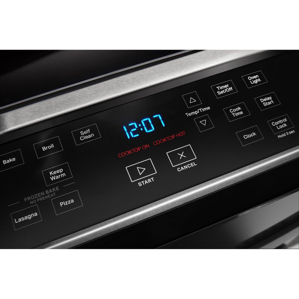 Whirlpool 2-Piece Kitchen Package with 4.8 Cu. Ft. Electric Range and  Microwave in Stainless Steel | Nebraska Furniture Mart