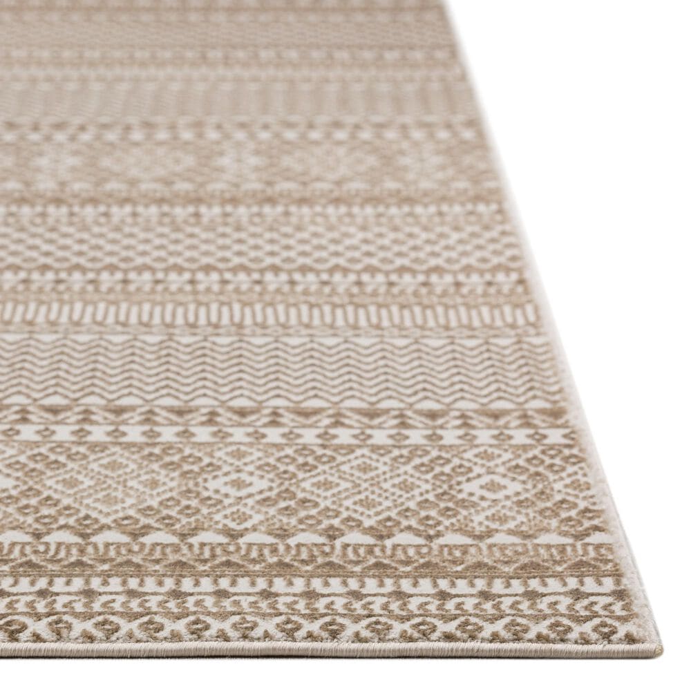 Dalyn Rug Company Rhodes RR2 3&#39;2&quot; x 5&#39;1&quot; Taupe Area Rug, , large