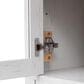 HOMLUX 71" Arched Kitchen Pantry Cabinet in White, , large