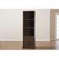 Baxton Studio Burnwood Bookcase in Brown, , large