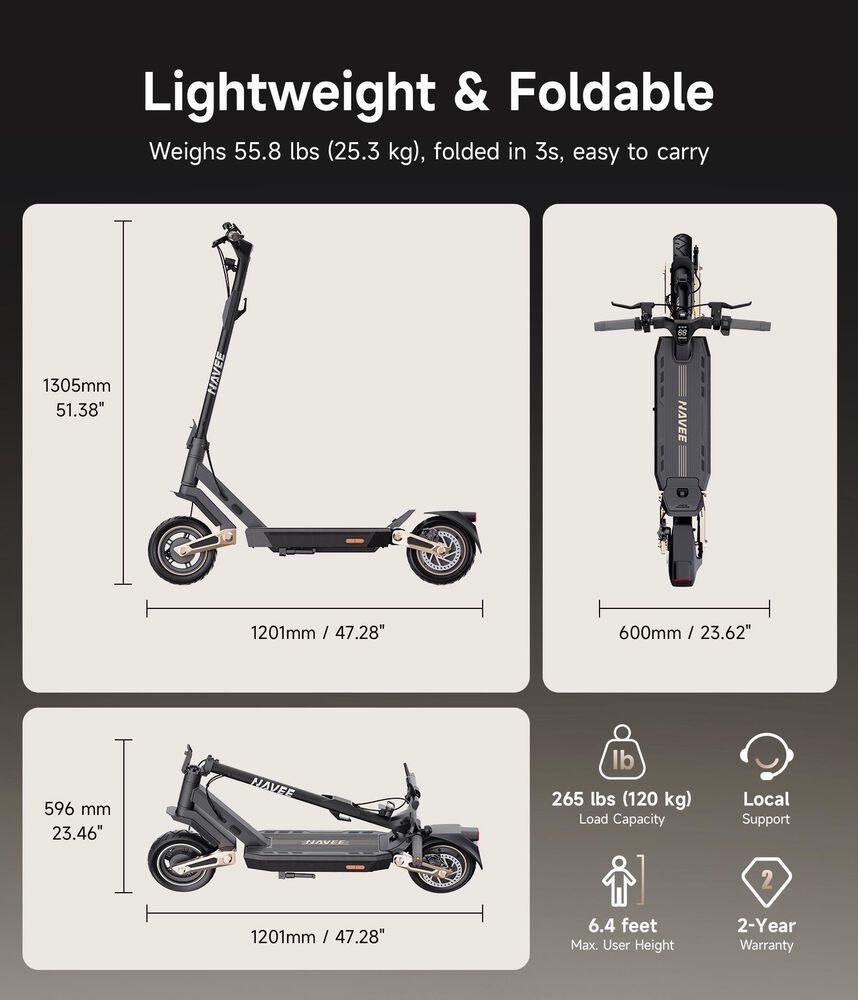 Navee ST3 Pro Electric Scooter, , large