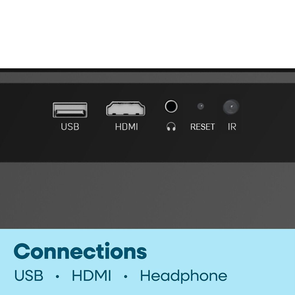Element Roku 1080P FHD Home Theater Smart Projector in Gray, , large