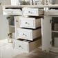 James Martin Vanities Bristol 72" Double Bathroom Vanity in Bright White with 3 cm Eternal Marfil Quartz Top and Rectangular Sinks, , large