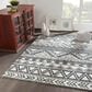 Momeni Mallorca 9" x 12" Charcoal Area Rug, , large