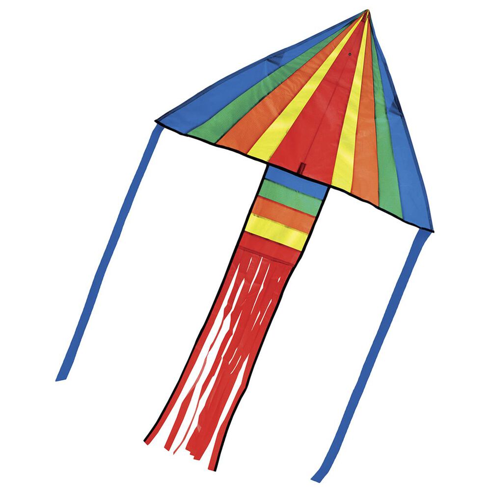 Melissa & Doug Rainbow Rocket Delta Kite, , large