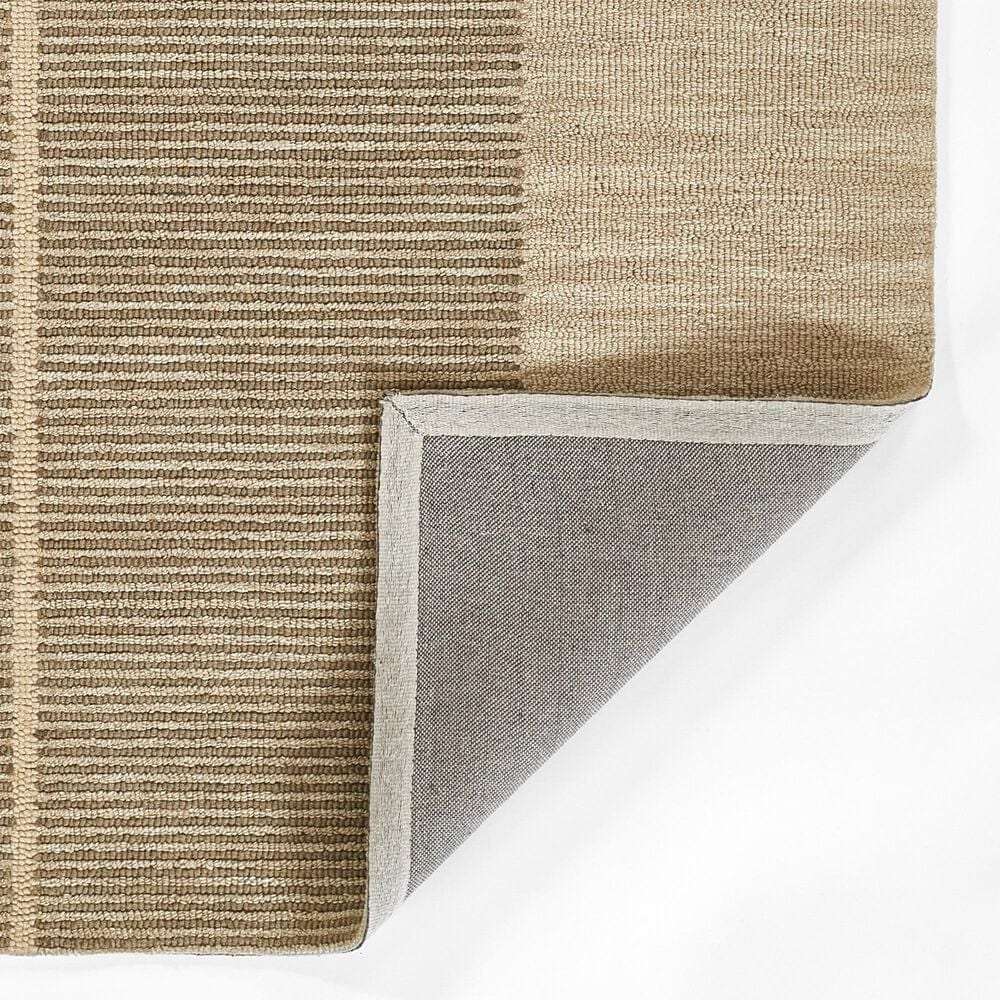 Momeni Archer Striped 5&#39; x 8&#39; Beige Area Rug, , large