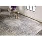 Feizy Sarrant 4" x 5"3" Stone Area Rug, , large