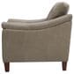 Italiano Furniture Ellis Accent Chair and Ottoman in Green Pea, , large