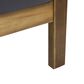 Hearth and Haven Laurel Outdoor Rattan Club Chair with Gray Cushion in Teak, , large