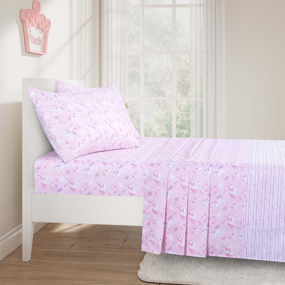 BCP Home Everyday Imagination 6-Piece Full Sheet Set in Bubblepearl, , large