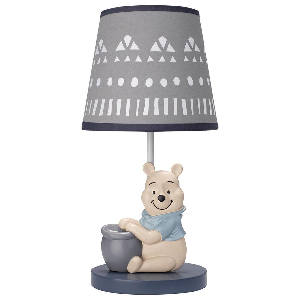 Lambs and Ivy Pooh Lamp with Shade and Bulb in Multicolor, , large