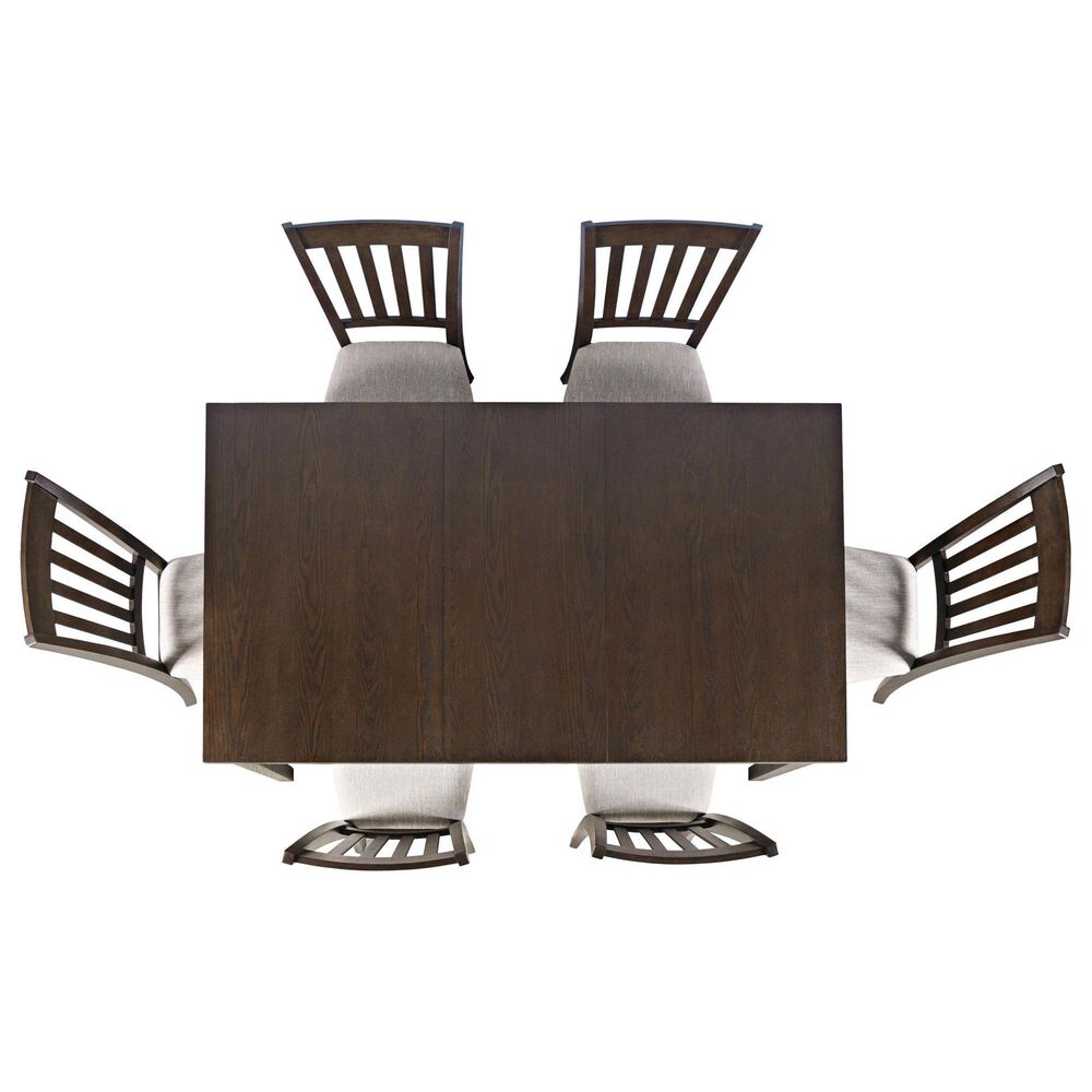 Waltham Brentwood 7-Piece Rectangular Dining Set in Arbor Oak, , large