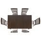 Waltham Brentwood 7-Piece Rectangular Dining Set in Arbor Oak, , large