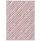 Dalyn Rug Company Wonderland WN27 3" x 5" Red Indoor/Outdoor Area Rug, , large