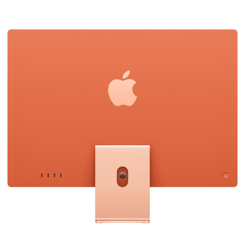 Apple 24-Inch iMac with Retina 4.5K display: Apple M4 Chip with 10-core CPU and 10-core GPU 24GB Unified Memory, 512GB SSD in Orange &#40;Latest Model&#41;, , large