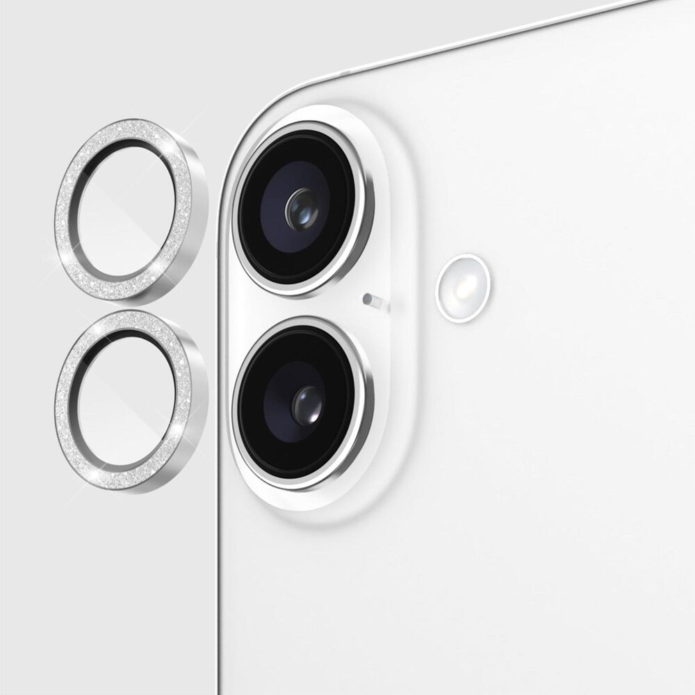Case-Mate Aluminum Ring Lens Protector for iPhone 16 / iPhone 16 Plus in Twinkle, , large
