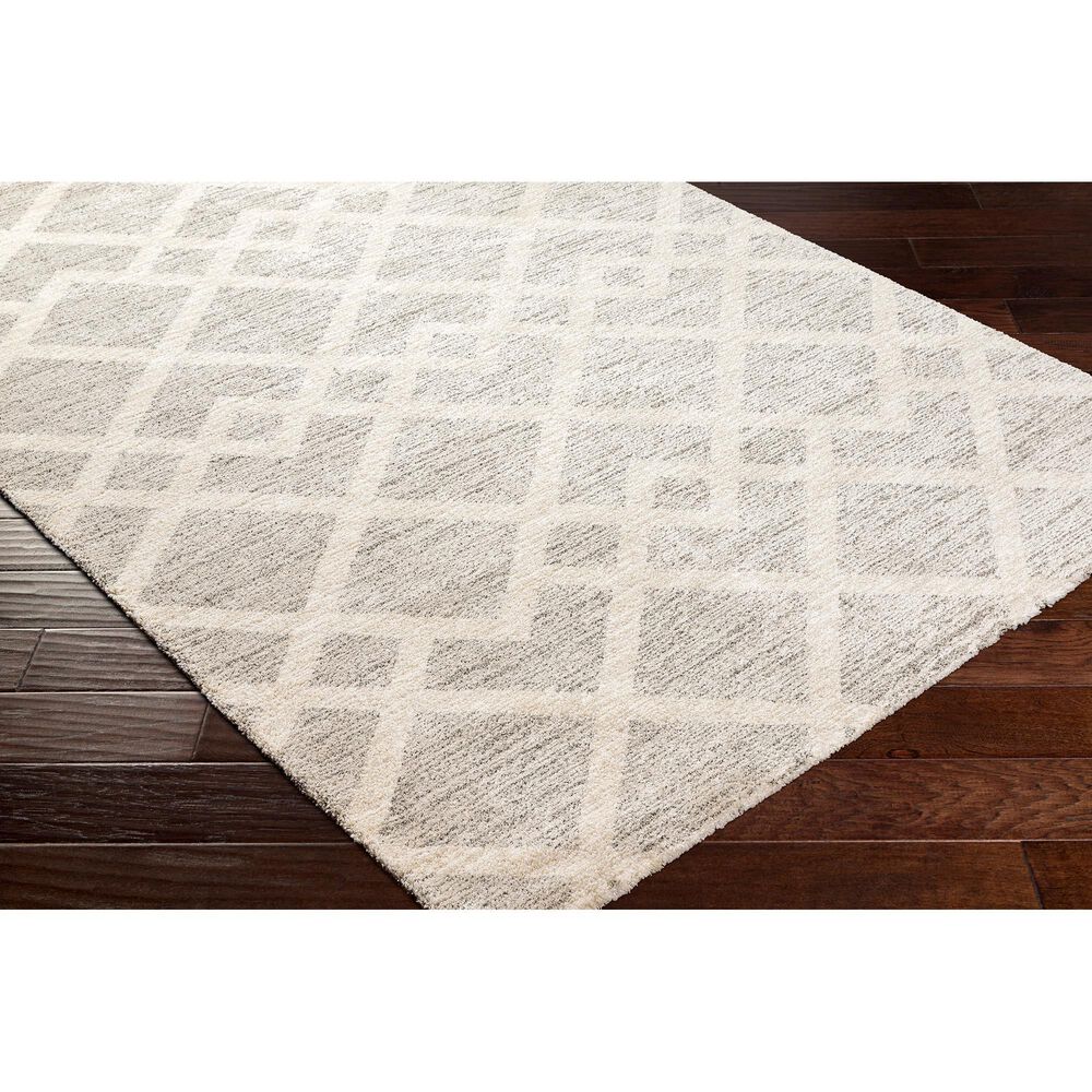 Surya Gavic 9&#39; x 12&#39; Ivory, Light Beige and Medium Gray Area Rug, , large