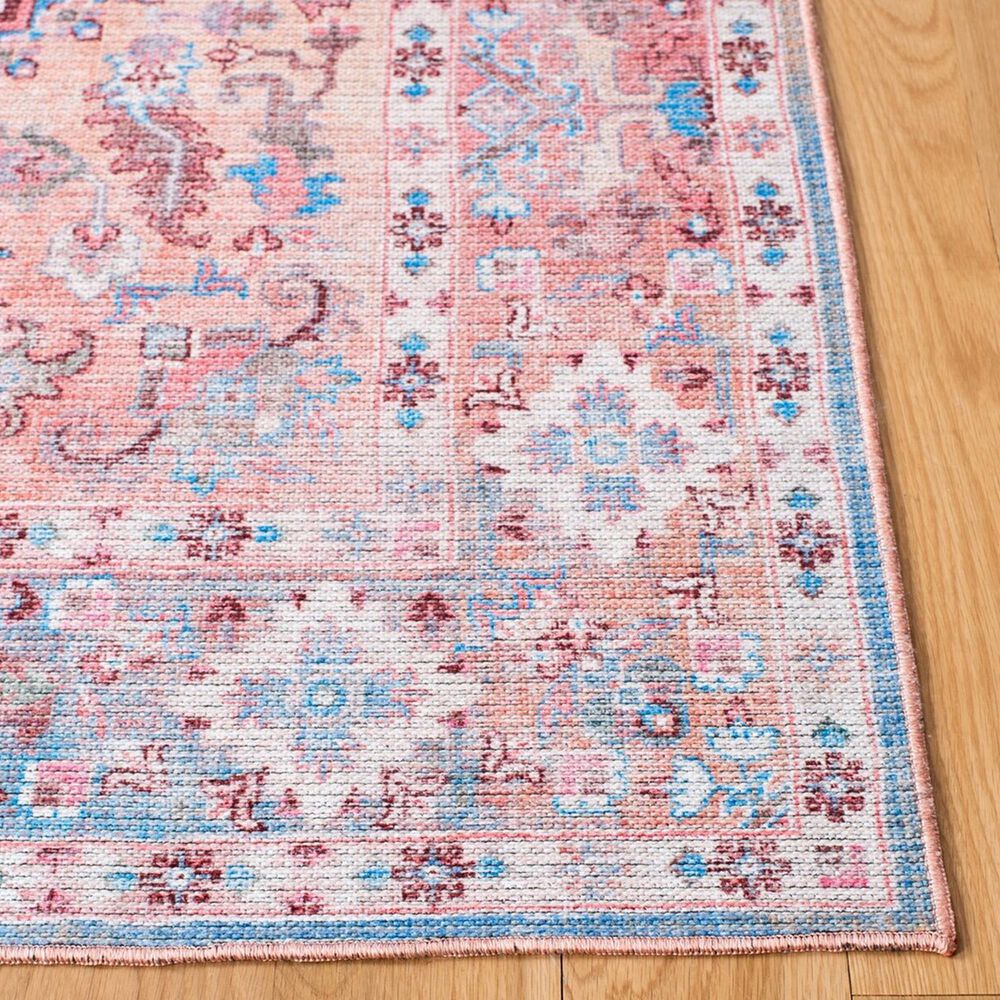 Safavieh Serapi Bohemian 2&#39; x 9&#39; Rust and Blue Runner, , large
