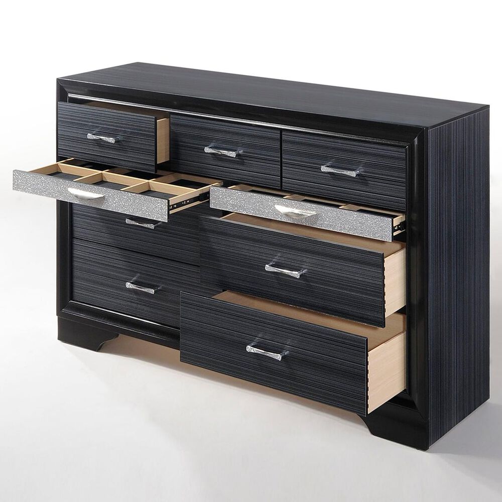 Gunnison Co. Naima 9 Drawer Dresser in Black, , large