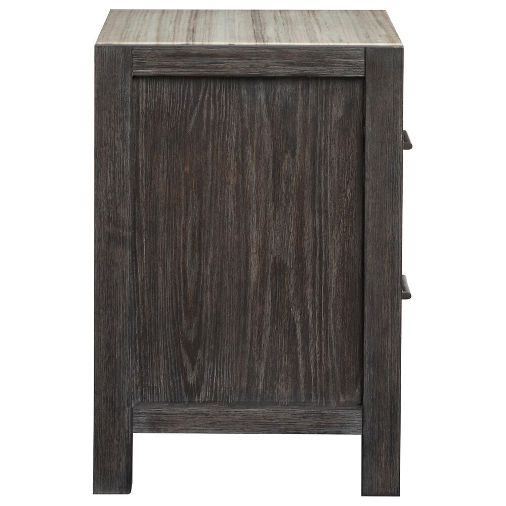 Nicolette Home Plum Creek 4 Piece Queen Panel Bedroom Set in Ravenwood Black, , large