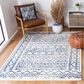Safavieh Tulum Traditional 5"3" x 7"6" Ivory and Navy Area Rug, , large