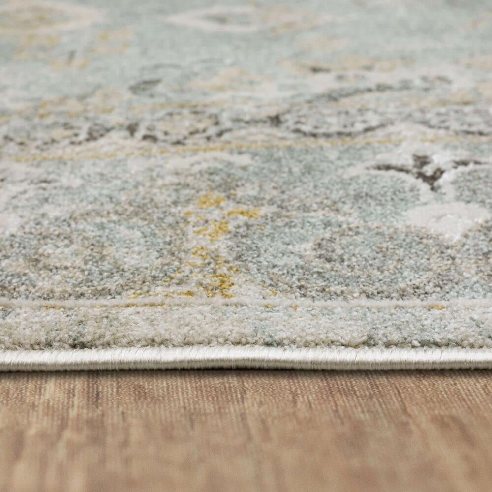 Karastan Windemere R1258 6&#39;6&quot; x 9&#39;10&quot; Blue Area Rug, , large