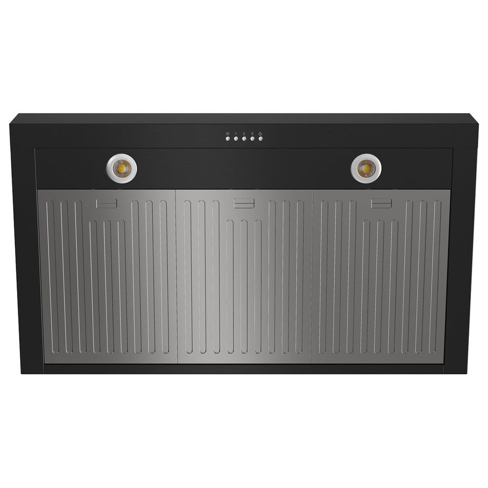 Thor Kitchen 36" Professional Wall Mount Pyramid Range Hood in Matte Black, , large