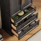 HOMLUX 78.2" Tall Farmhouse Kitchen Pantry Cabinet with 8 Door Shelves, Storage Cabinet with 3 Adjustable Shelves, 3 Large Drawers, Versatile Cupboard for Kitchen, Dining & Bathroom, Ash Black, , large