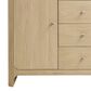James Martin Vanities Gracyn 48" Single Bathroom Vanity in Coastal Driftwood with 3 cm White Zeus Quartz Top and Rectangular Sink, , large