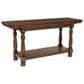 Ashley Sturlayne Flip-Top Sofa Table in Rich Brown, , large