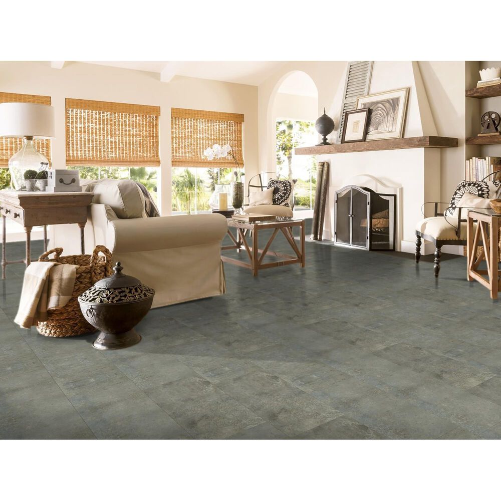 Robbins Pro-Tekt Reserve Cavernous Gray 12&quot; x 24&quot; Luxury Vinyl Plank, , large
