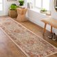 Surya Aspendos 2"7" x 10" Light Gray, Rust, Denim, Ice Blue, Cream, Mustard and Black Runner, , large