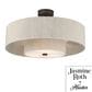 Hunter Brookside Jasmine Roth 30" Indoor Ceiling Fandelier with LED Light and Remote Control in Matte Bronze, , large