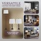 Timberlake Spiral Cage 3-Piece Floor and Table Lamp Set in Bronze, , large
