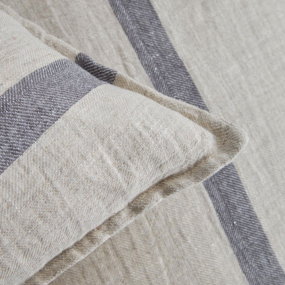 Pom Pom At Home Rory Standard Sham in Flax and Midnight, , large