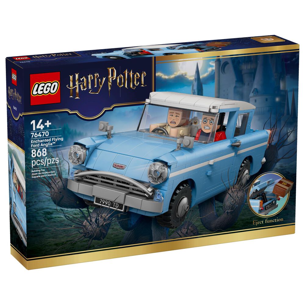 LEGO Harry Potter Enchanted Flying Ford Anglia Building Set, , large