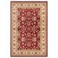 Safavieh Lyndhurst LNH553 4" x 6" Red and Ivory Area Rug, , large