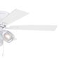Vaxcel Brayton 52" LED Ceiling Fan in White, , large