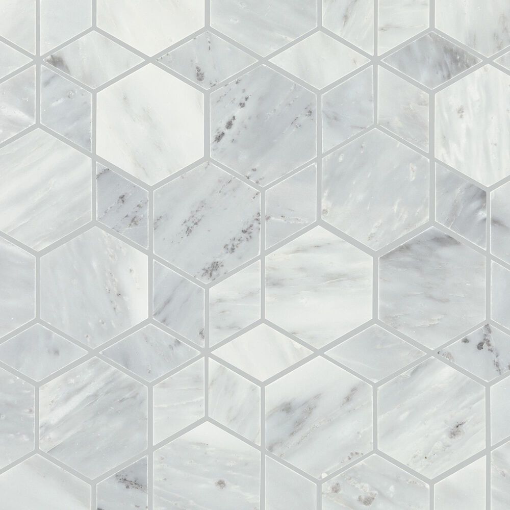 Dal-Tile Gamma Mystic 14&#39;&#39; X 16&#39;&#39; HYPNOTIC Natural Stone Mosaic Sheet, , large