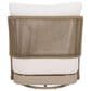 Safavieh Adelandra Outdoor Swivel Chair in White, , large