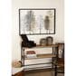 Maple and Jade 30" x 45" Forest of Leaves Wall Decor in Matte Black, , large