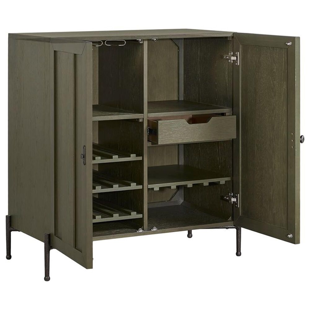 Sterling Timber 2 Door Bar Cabinet in Pistachio, , large