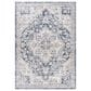 Surya Tuscany TUS-2317 Dark Blue, Denim, Tan, Charcoal, Light Gray and Cream 7"10" x 10"3" Area Rug, , large