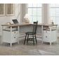 Sauder Cottage Road L-Shaped Desk in White, , large