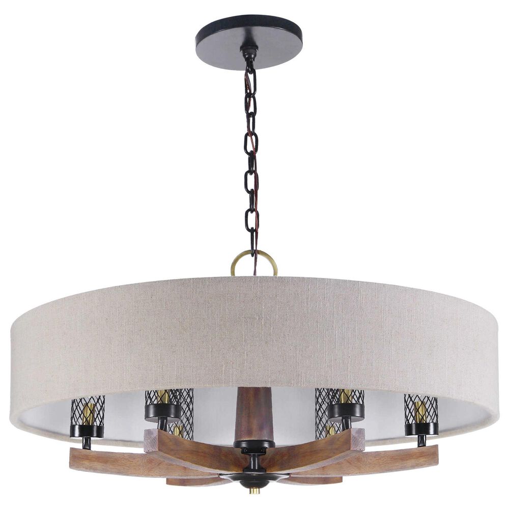 Uttermost Woodall 6-Light Chandelier, , large