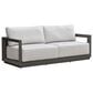 Safavieh Donaldo Outdoor Sofa in Dark Grey, , large
